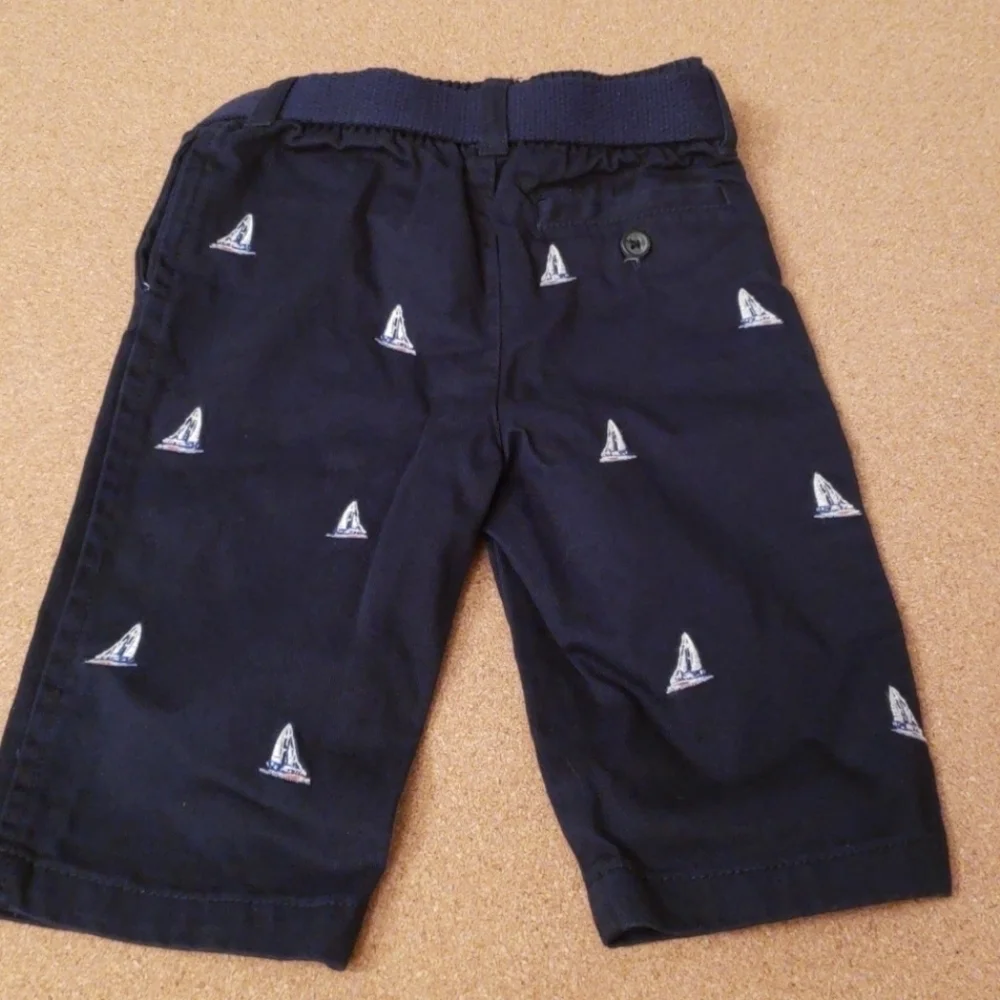 Ralph Lauren Navy Sailboat Pants
